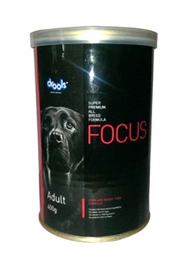 Drools Focus Adult Dog Food Can - 400 gm